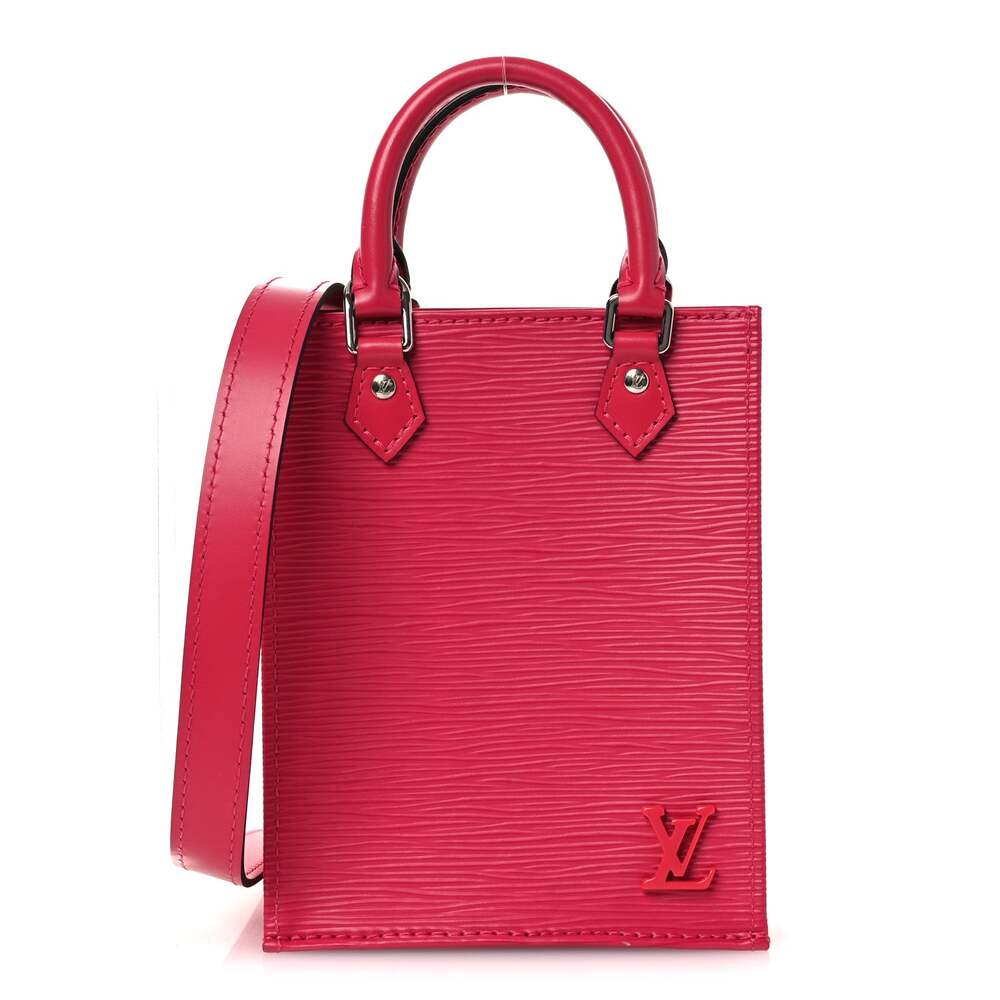 Louis Vuitton Epi Petit Sac Plat Rose #240588L11B
